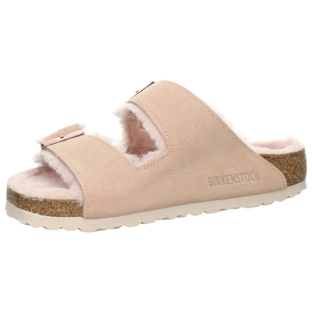 Arizona Shearling Suede Leather Unisex Sandals