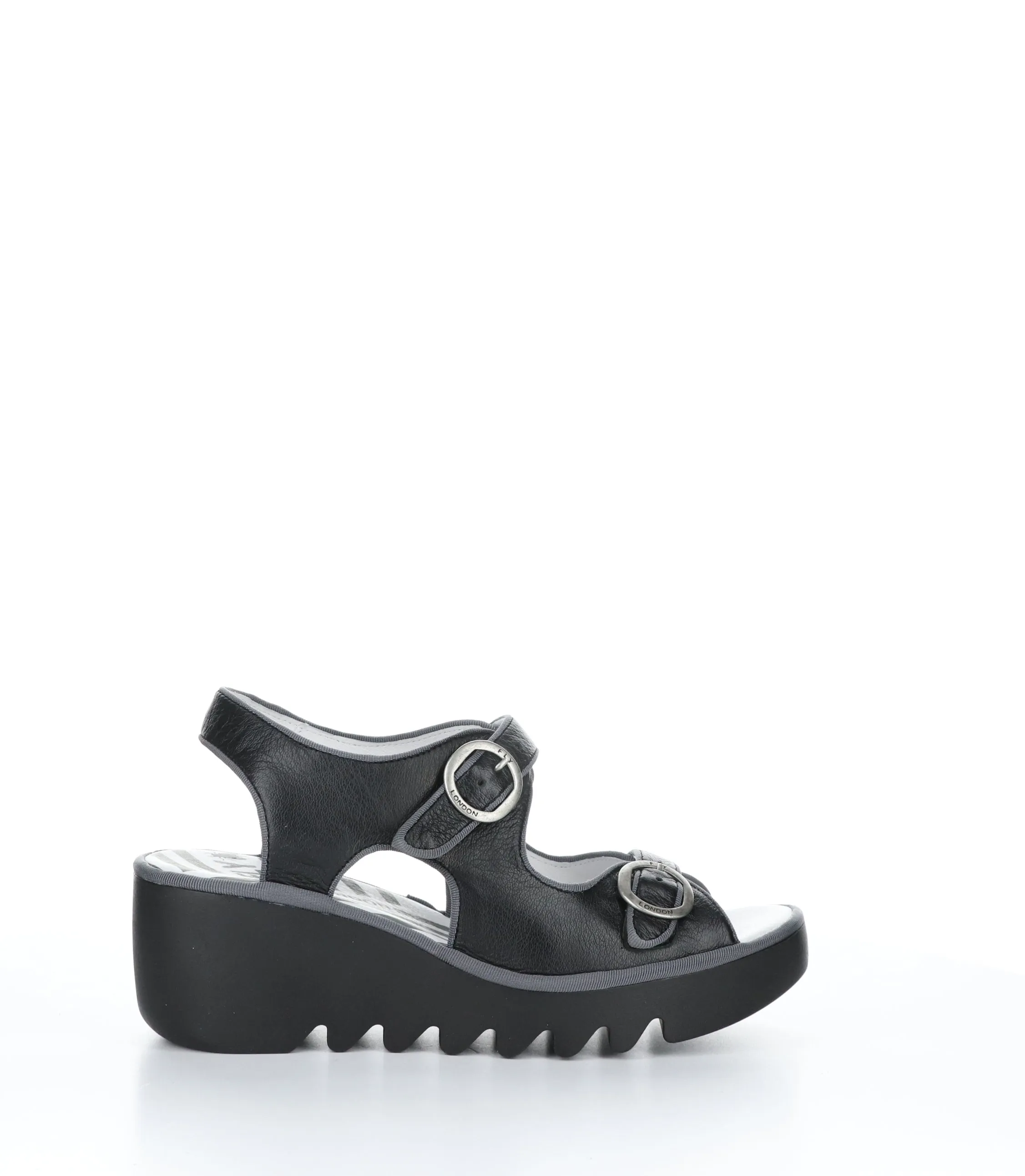 BARA355FLY BLACK Wedge Sandals