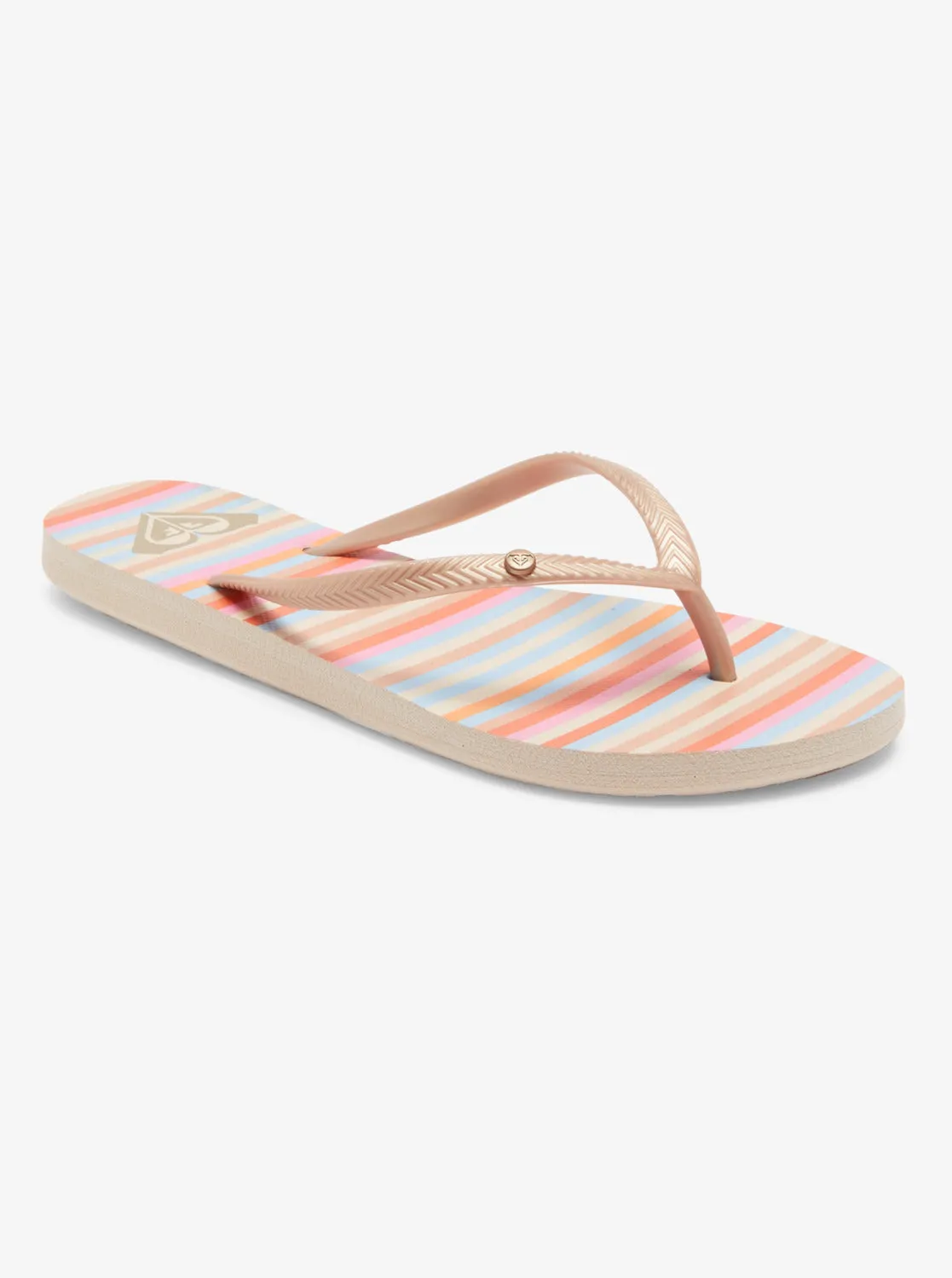 Bermuda Sandals - Champagne Stripe