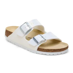 Birkenstock Arizona Sandal (Women) - Embossed Lizard White Birko-Flor