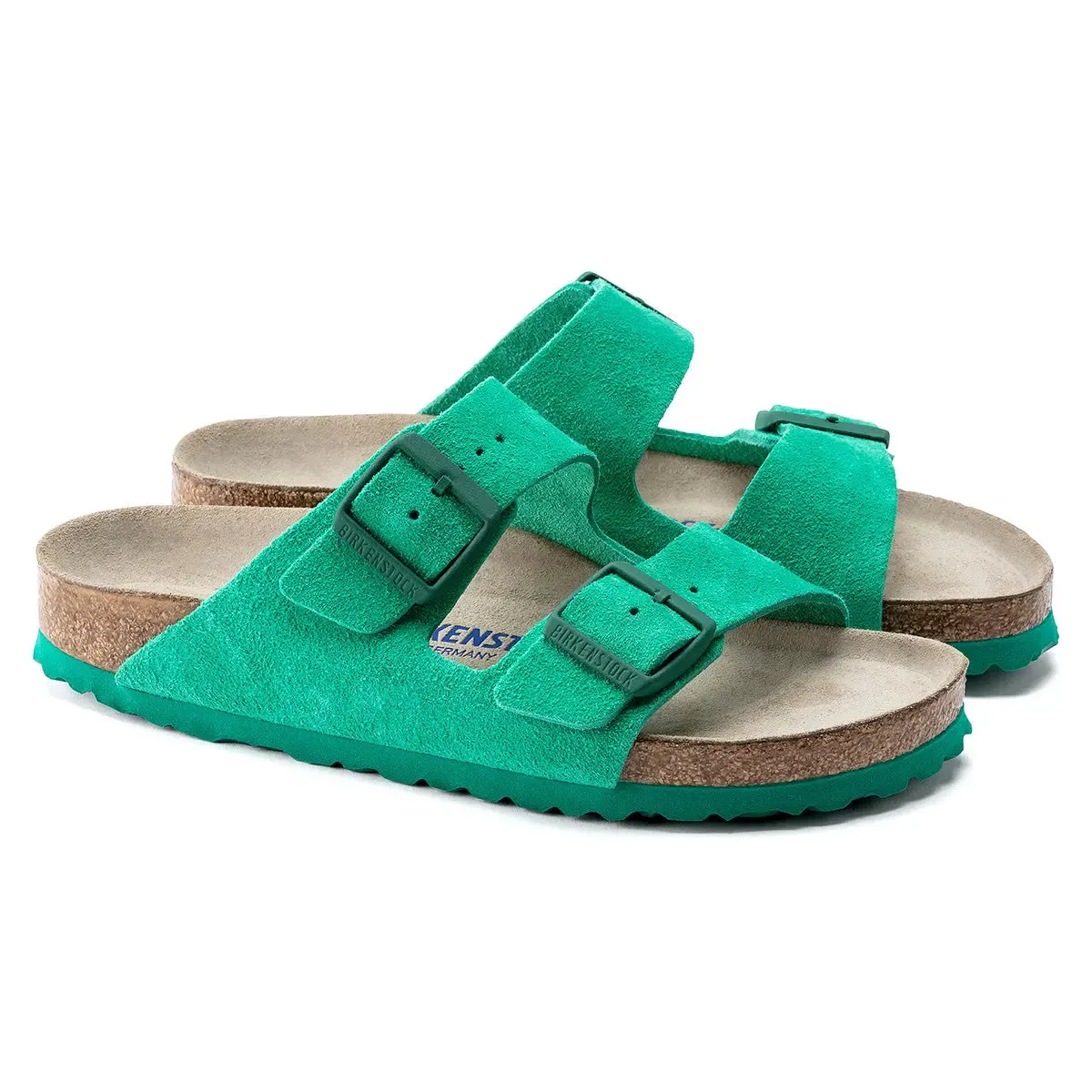 Birkenstock Arizona Soft Footbed Suede Leather Sandals