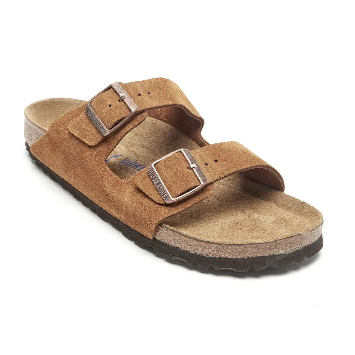 Birkenstock Arizona Soft Footbed Suede Leather Sandals