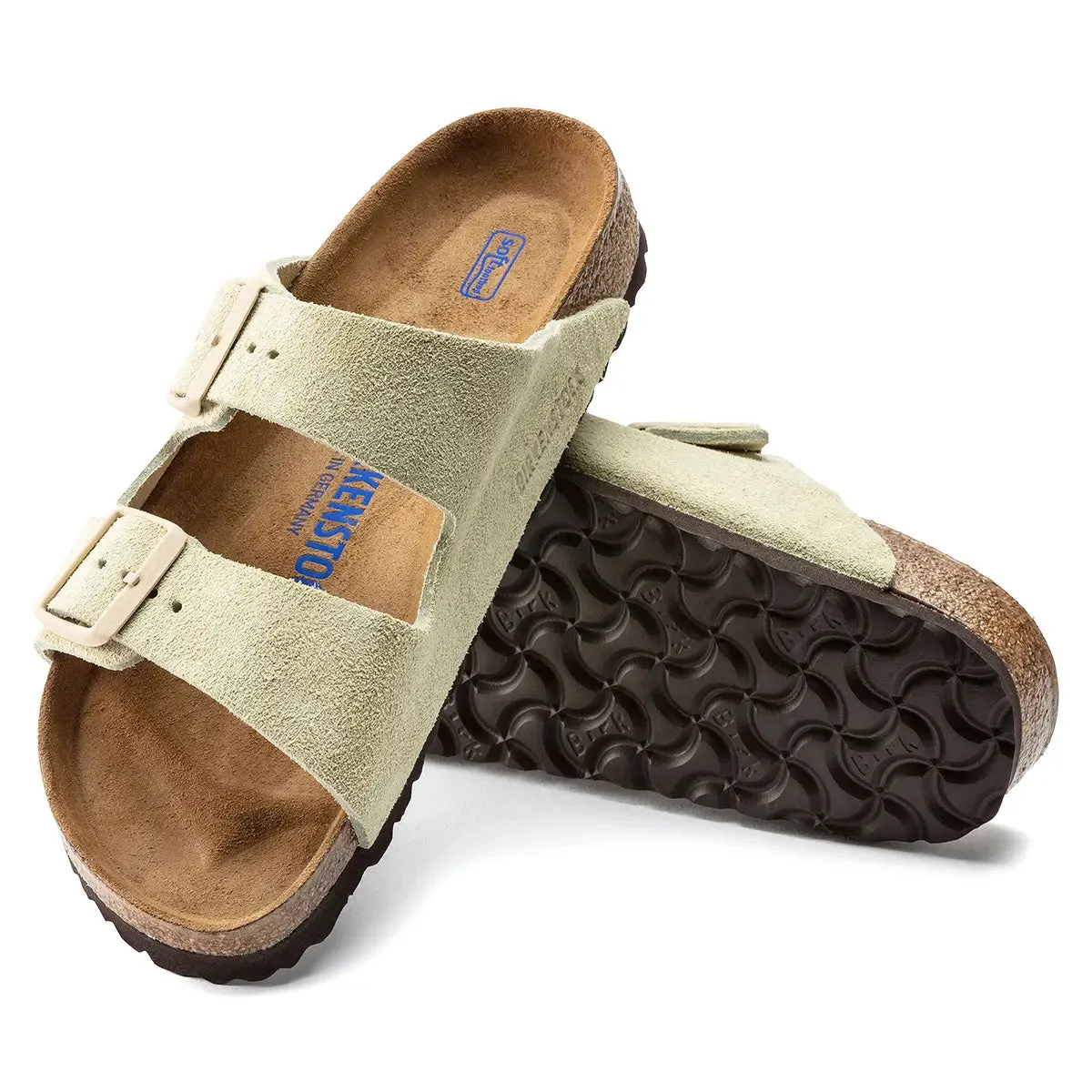 Birkenstock Arizona Soft Footbed Suede Leather Sandals