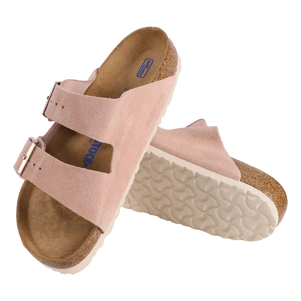 Birkenstock Arizona Soft Footbed Suede Leather Sandals