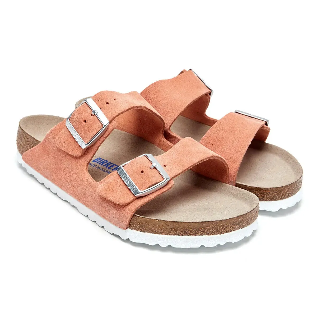 Birkenstock Arizona Soft Footbed Suede Leather Sandals