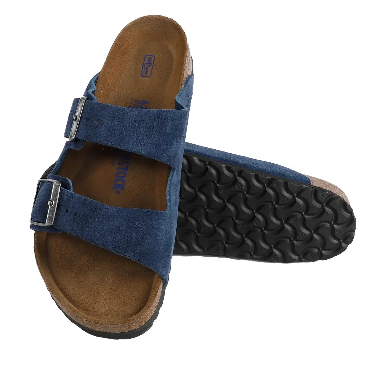 Birkenstock Arizona Soft Footbed Suede Leather Sandals