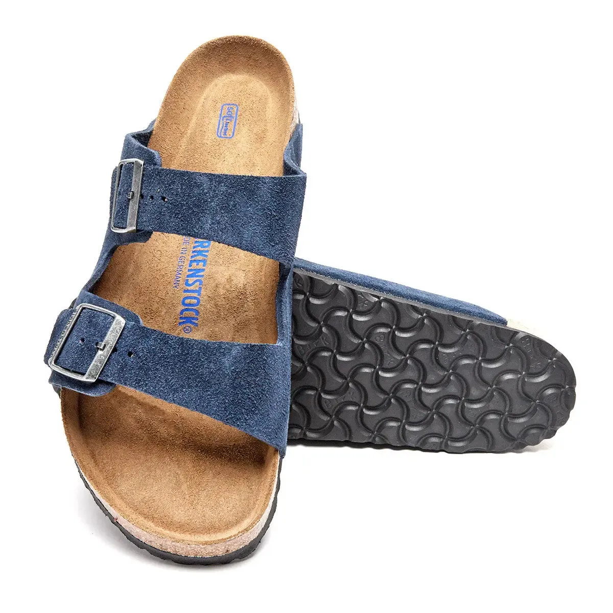 Birkenstock Arizona Soft Footbed Suede Leather Sandals