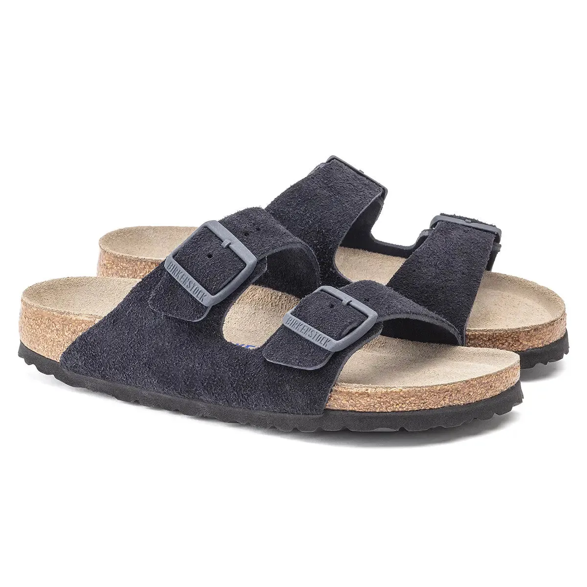 Birkenstock Arizona Soft Footbed Suede Leather Sandals