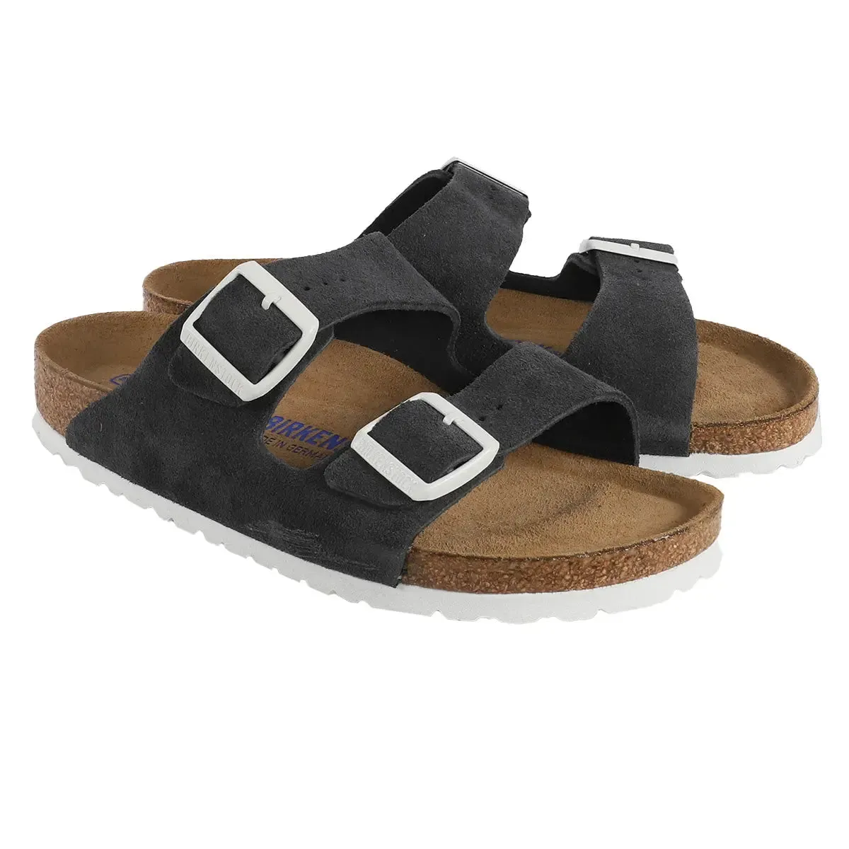 Birkenstock Arizona Soft Footbed Suede Leather Sandals