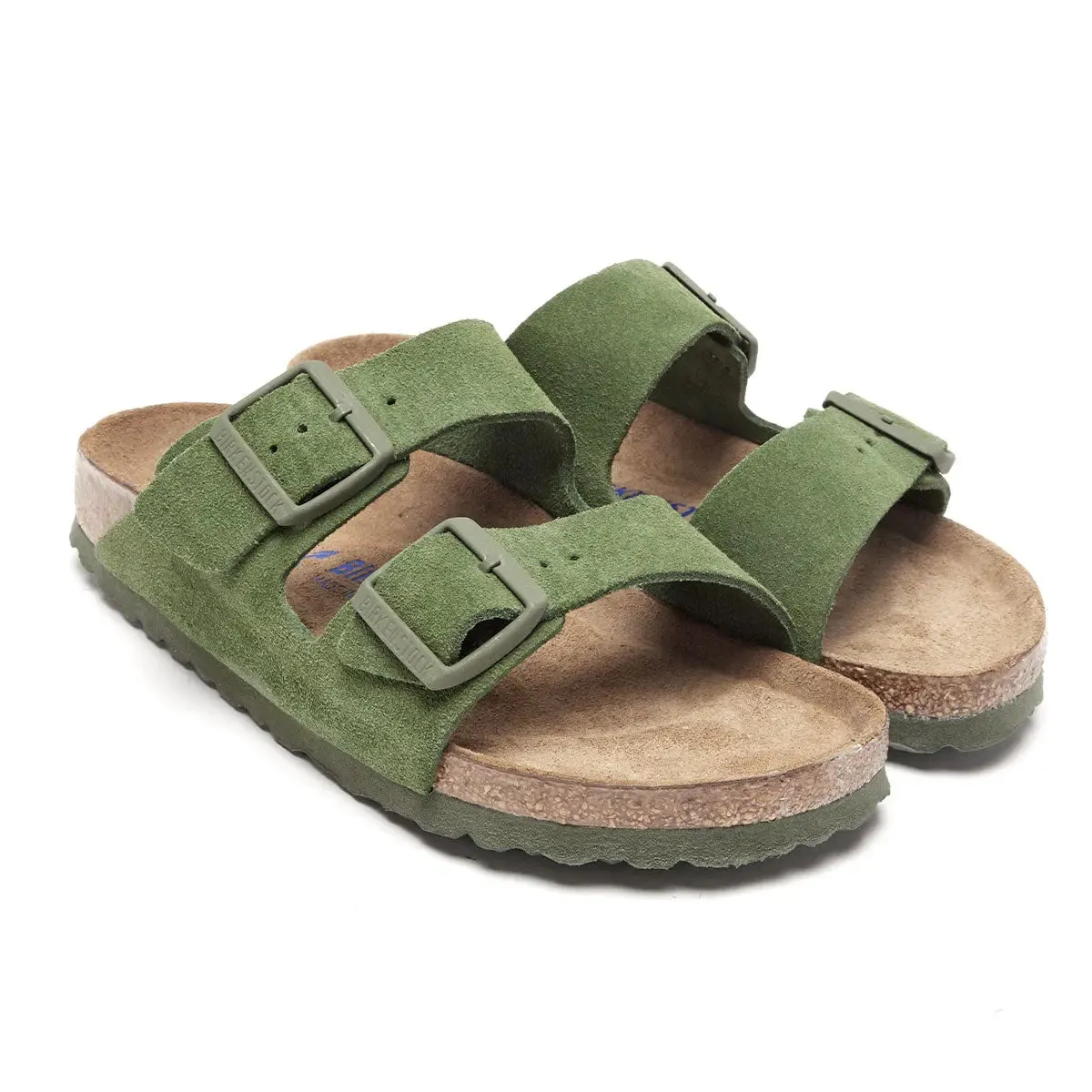 Birkenstock Arizona Soft Footbed Suede Leather Sandals