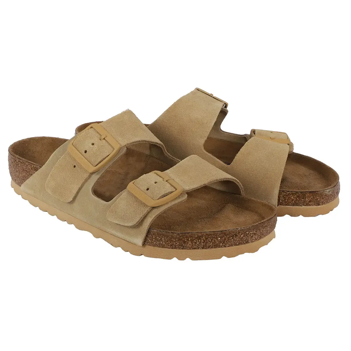 Birkenstock Arizona Soft Footbed Suede Leather Sandals