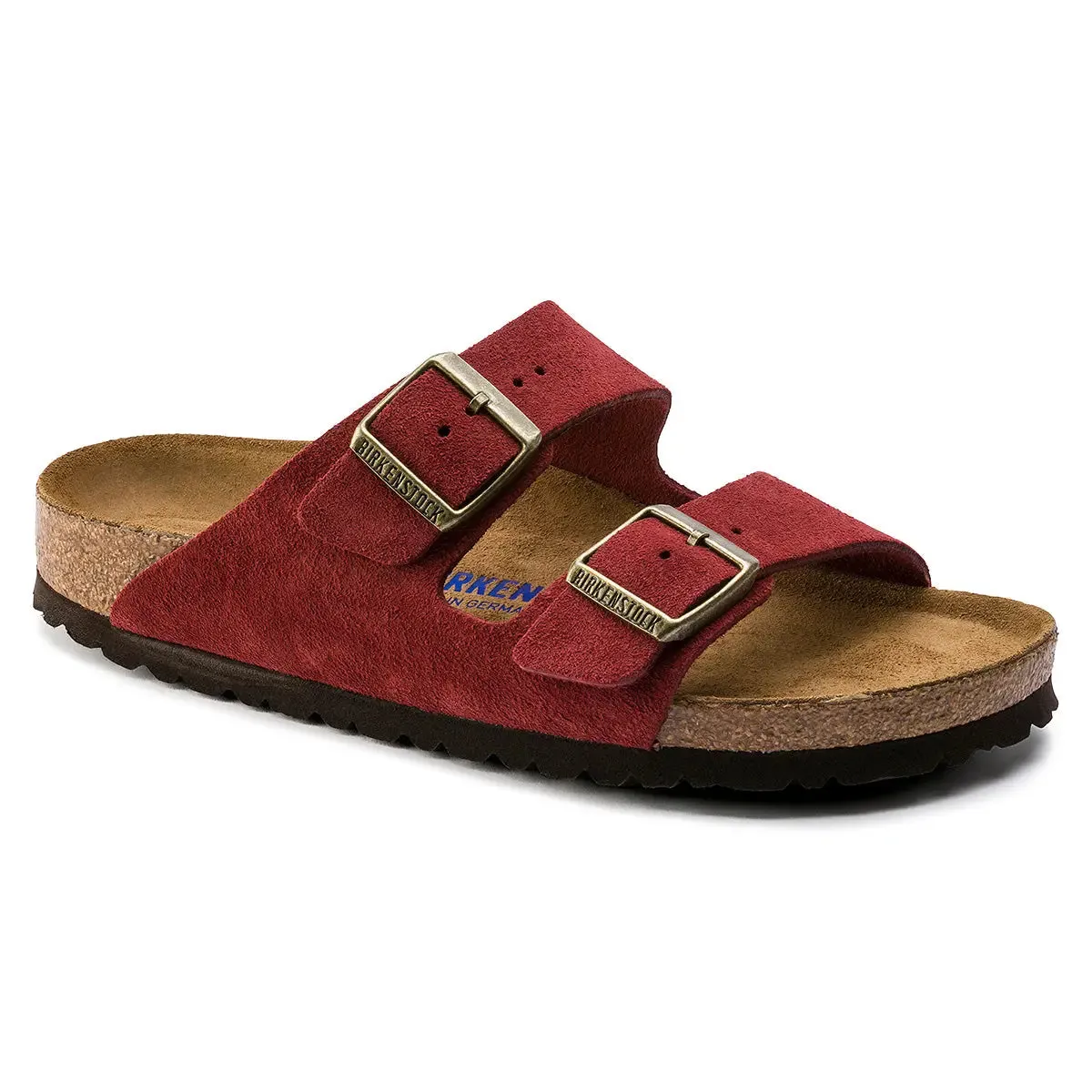 Birkenstock Arizona Soft Footbed Suede Leather Sandals