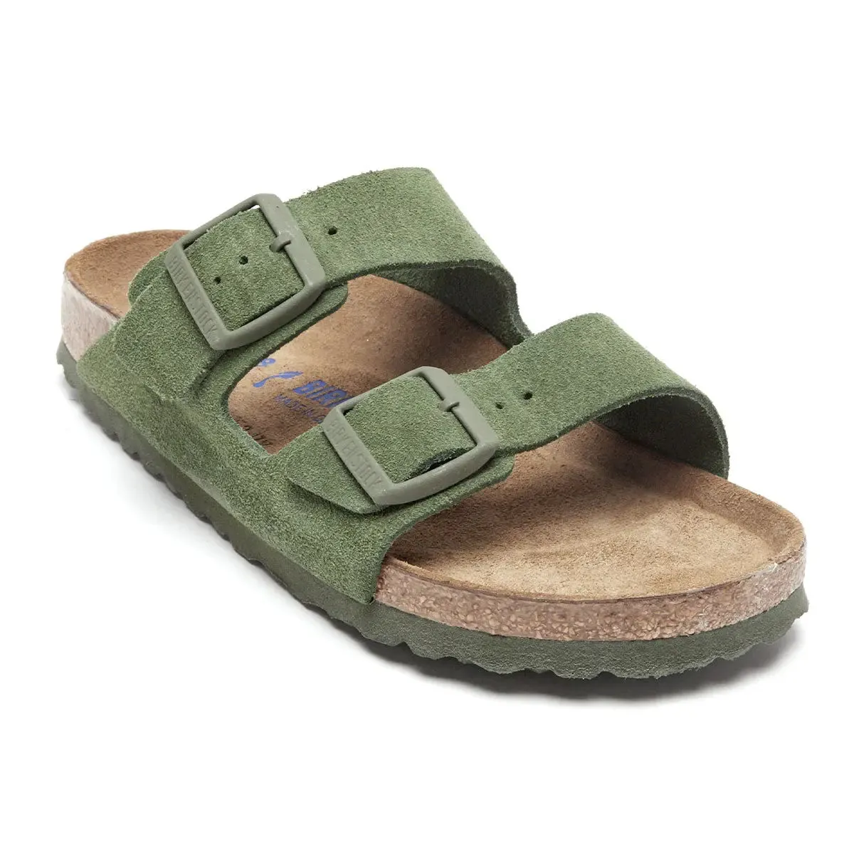 Birkenstock Arizona Soft Footbed Suede Leather Sandals