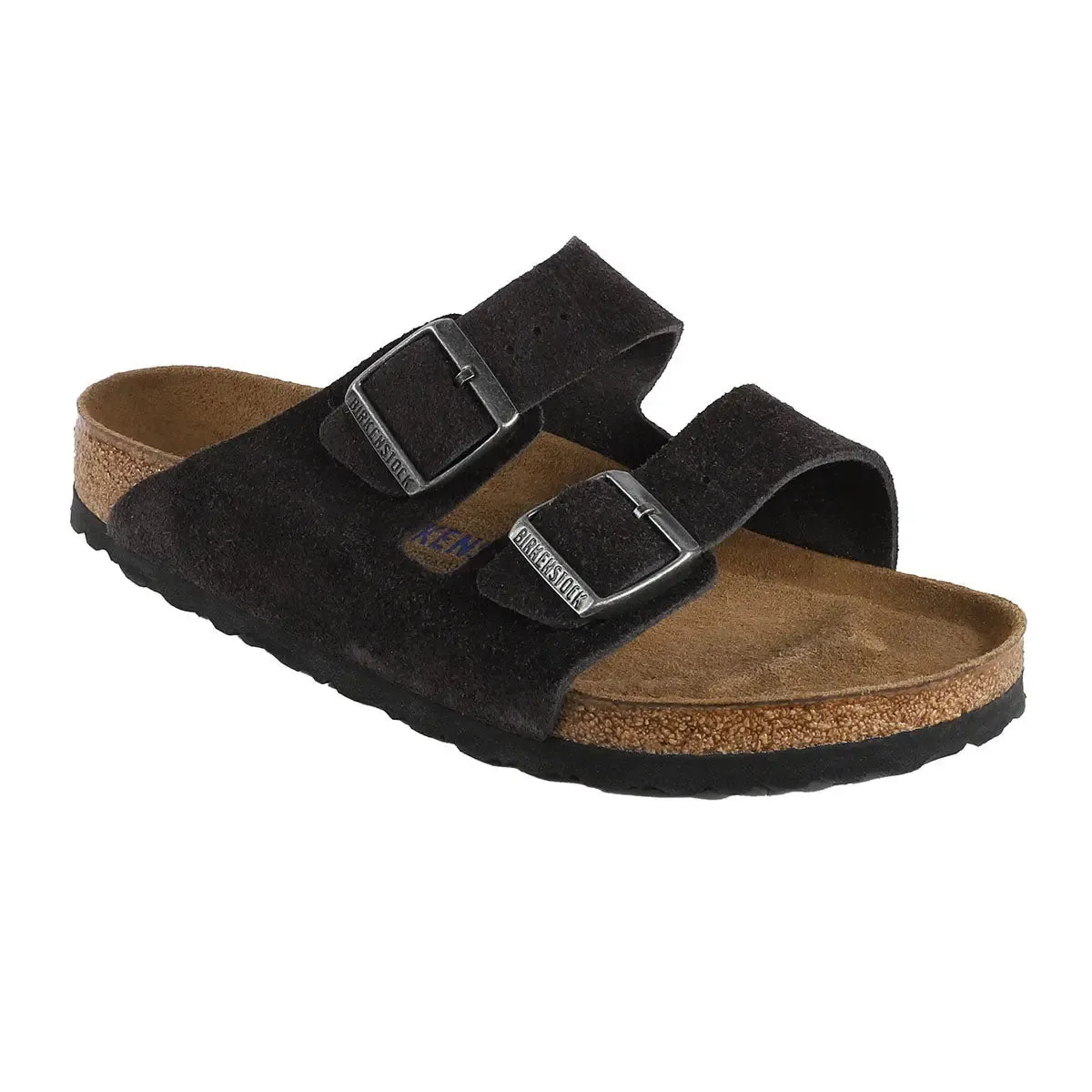 Birkenstock Arizona Soft Footbed Suede Leather Sandals