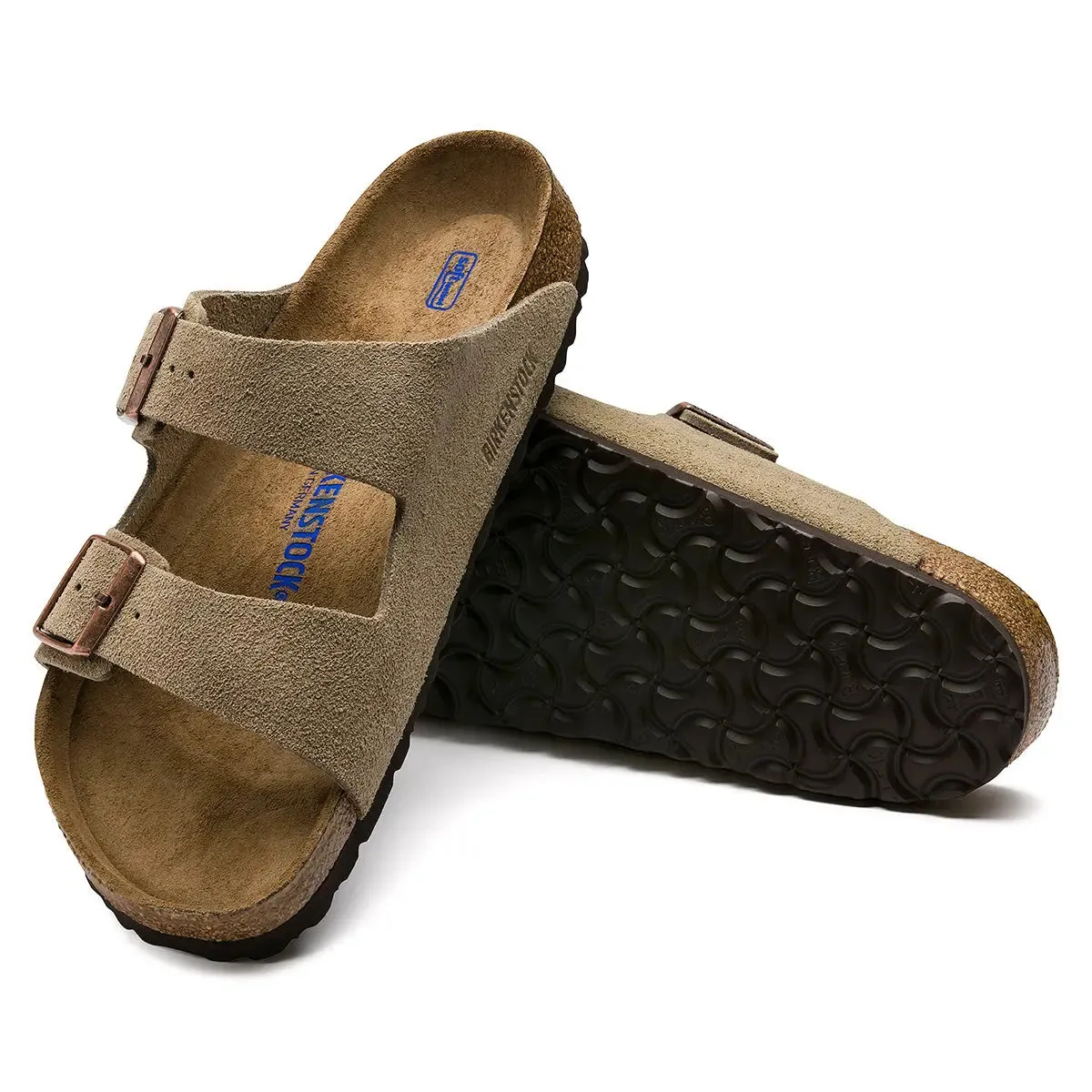 Birkenstock Arizona Soft Footbed Suede Sandals