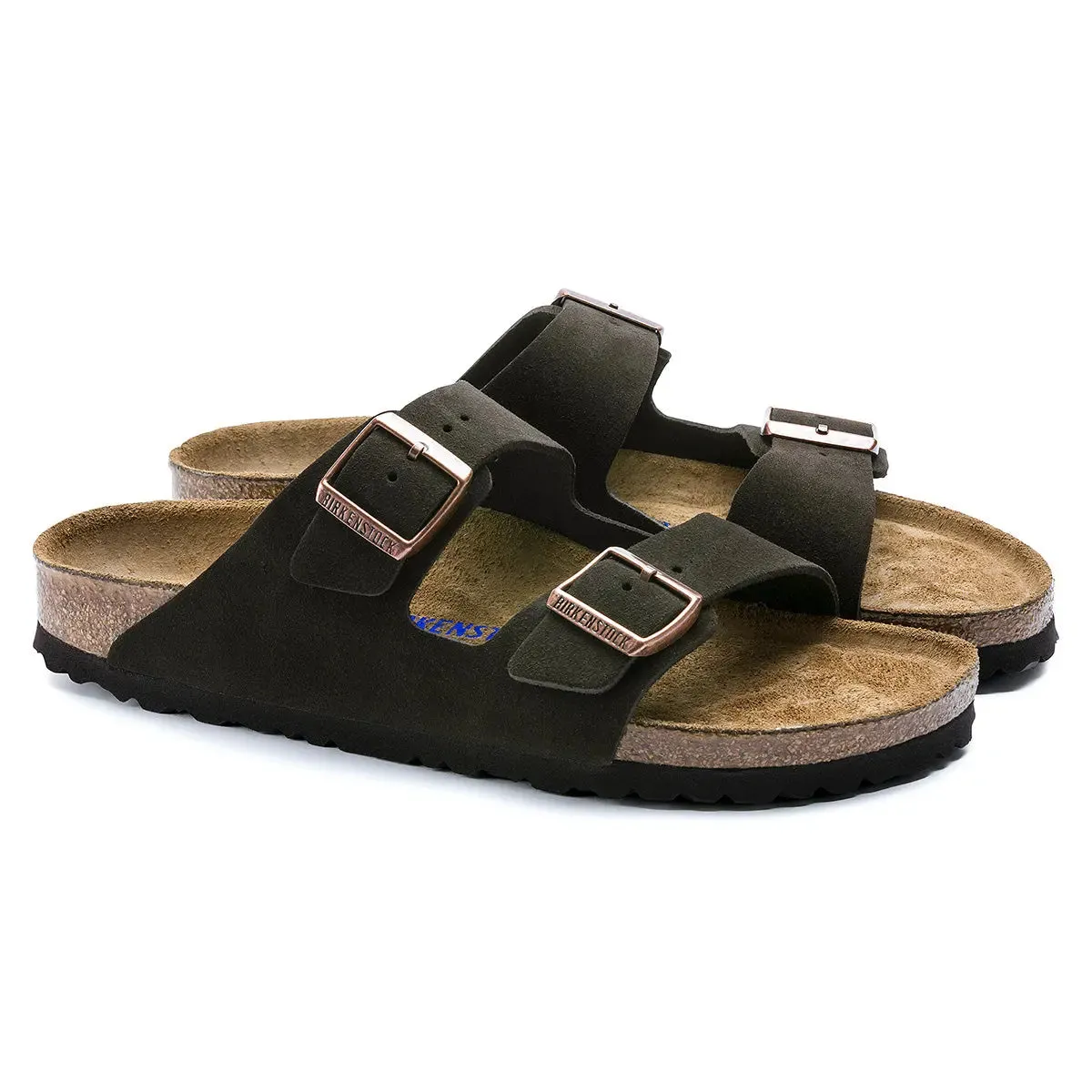 Birkenstock Arizona Soft Footbed Suede Sandals