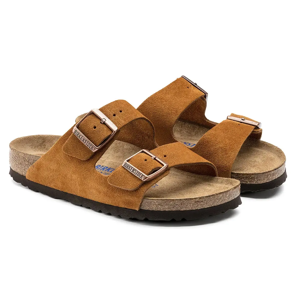 Birkenstock Arizona Soft Footbed Suede Sandals