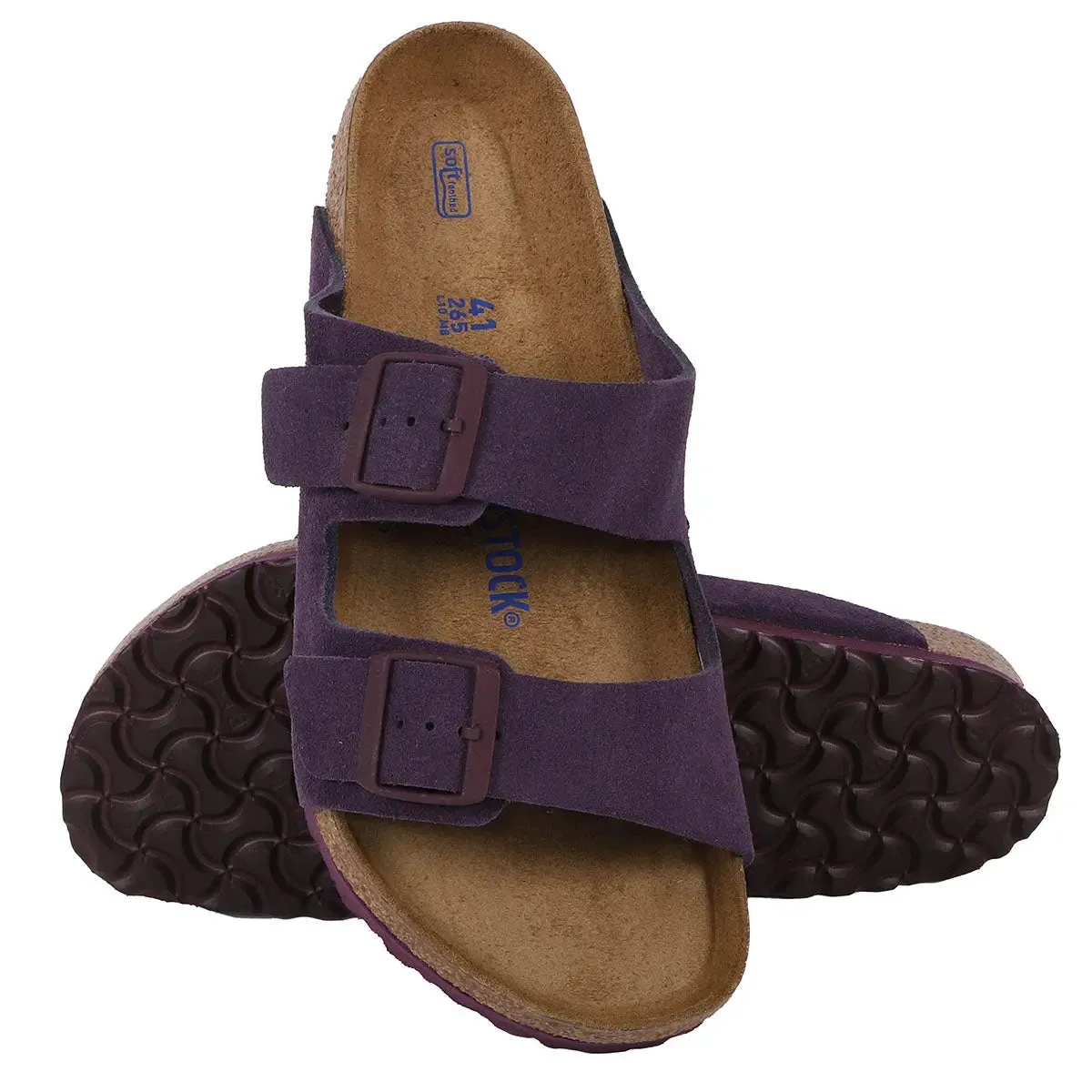 Birkenstock Arizona Soft Footbed Suede Sandals