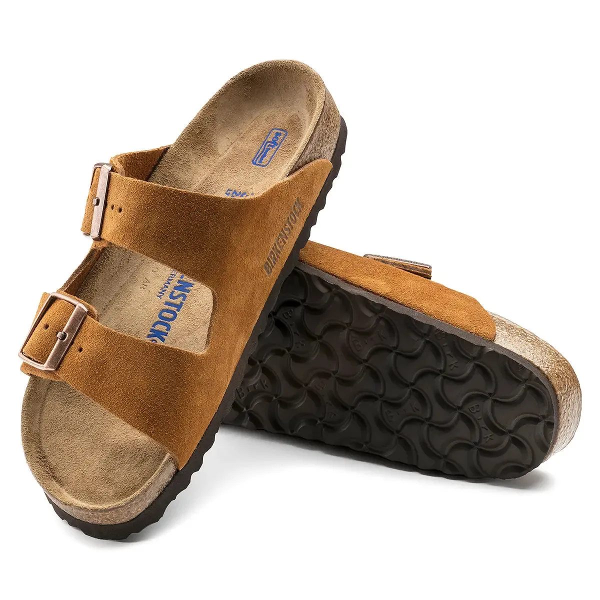 Birkenstock Arizona Soft Footbed Suede Sandals