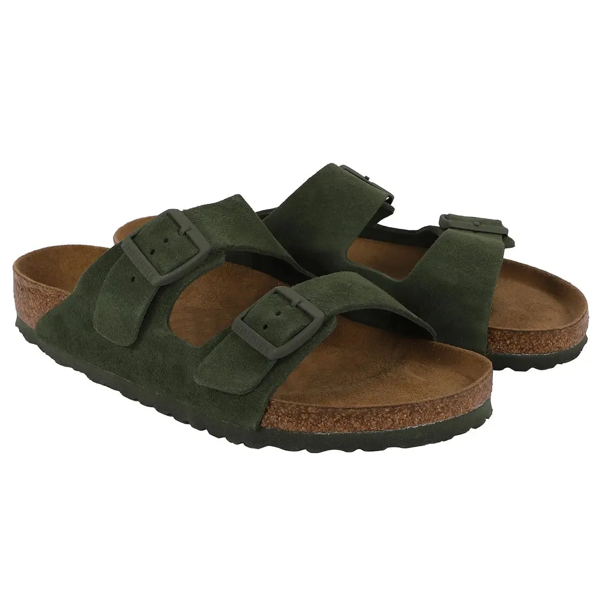 Birkenstock Arizona Soft Footbed Suede Sandals