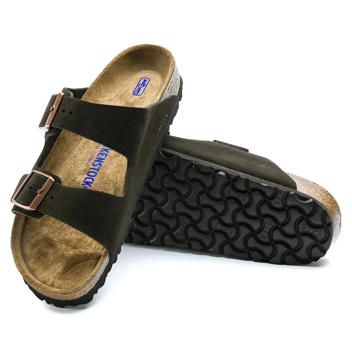 Birkenstock Arizona Soft Footbed Suede Sandals