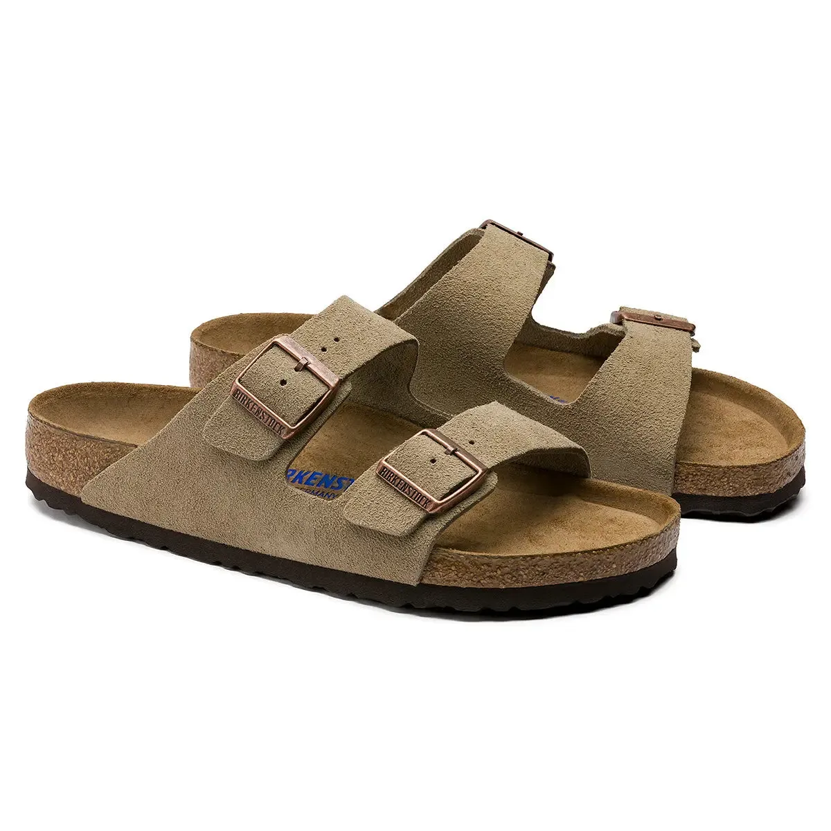 Birkenstock Arizona Soft Footbed Suede Sandals