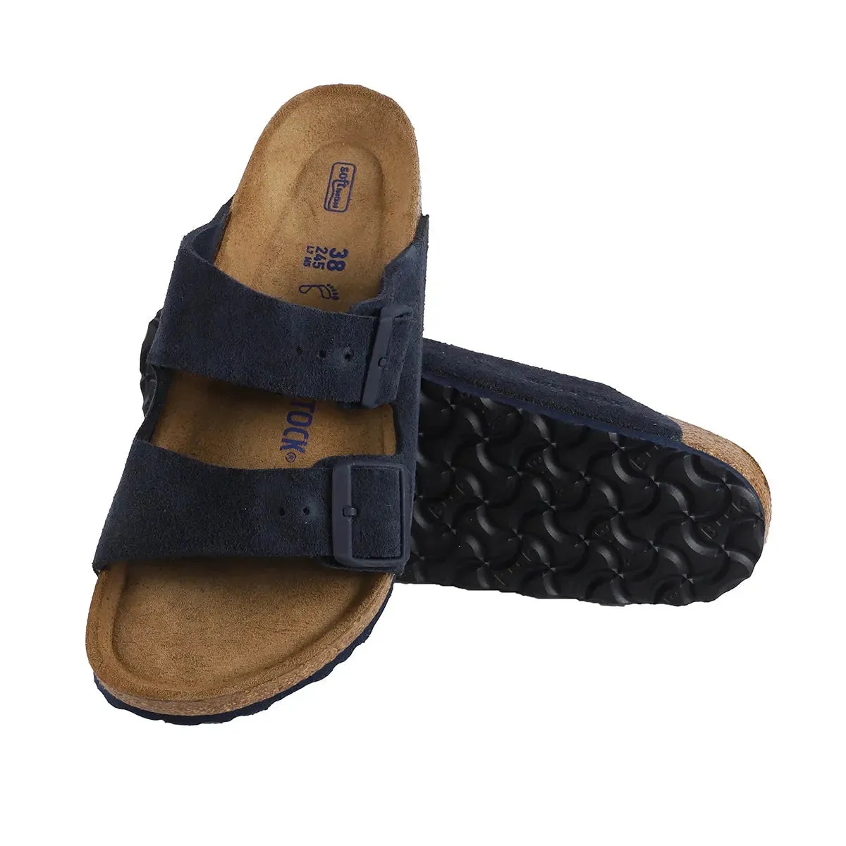 Birkenstock Arizona Soft Footbed Suede Sandals