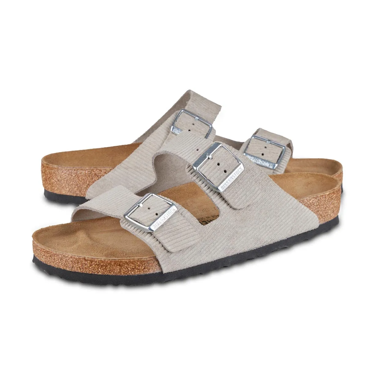 Birkenstock Arizona Suede Embossed Sandals