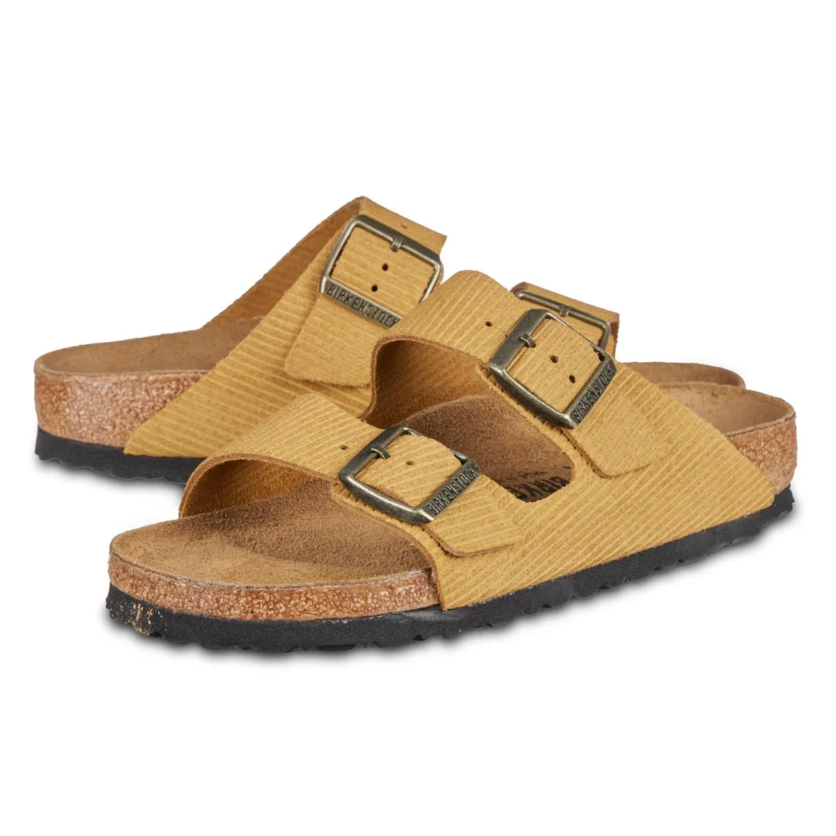 Birkenstock Arizona Suede Embossed Sandals