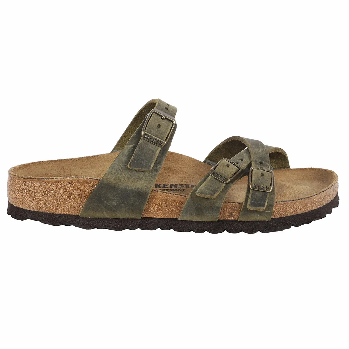 Birkenstock Franca Oiled Leather Sandals