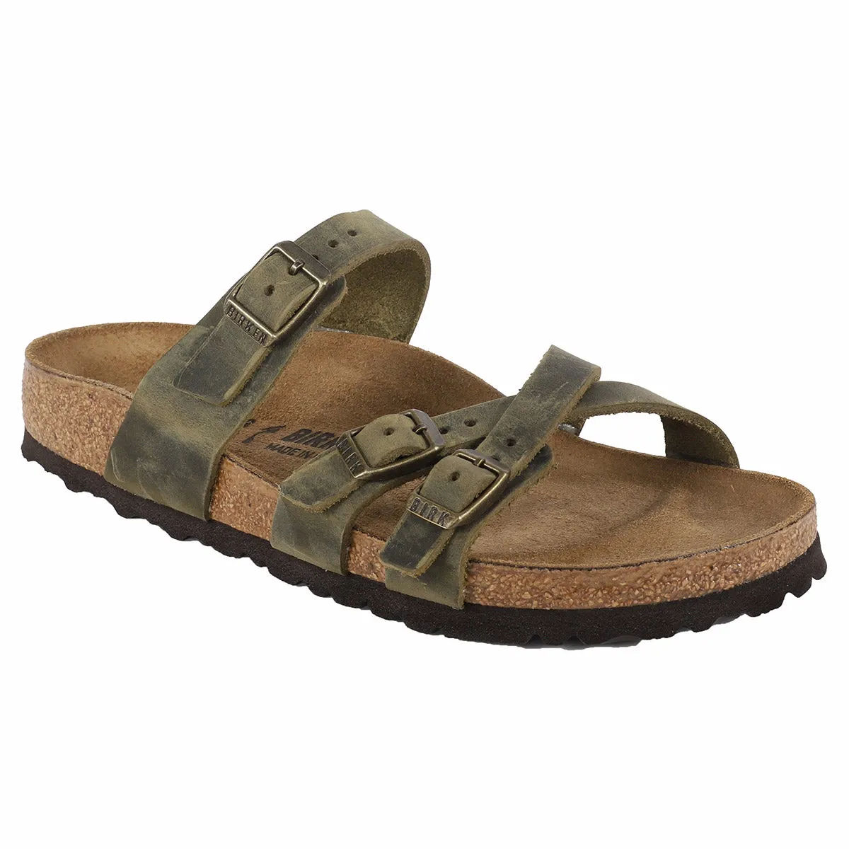 Birkenstock Franca Oiled Leather Sandals