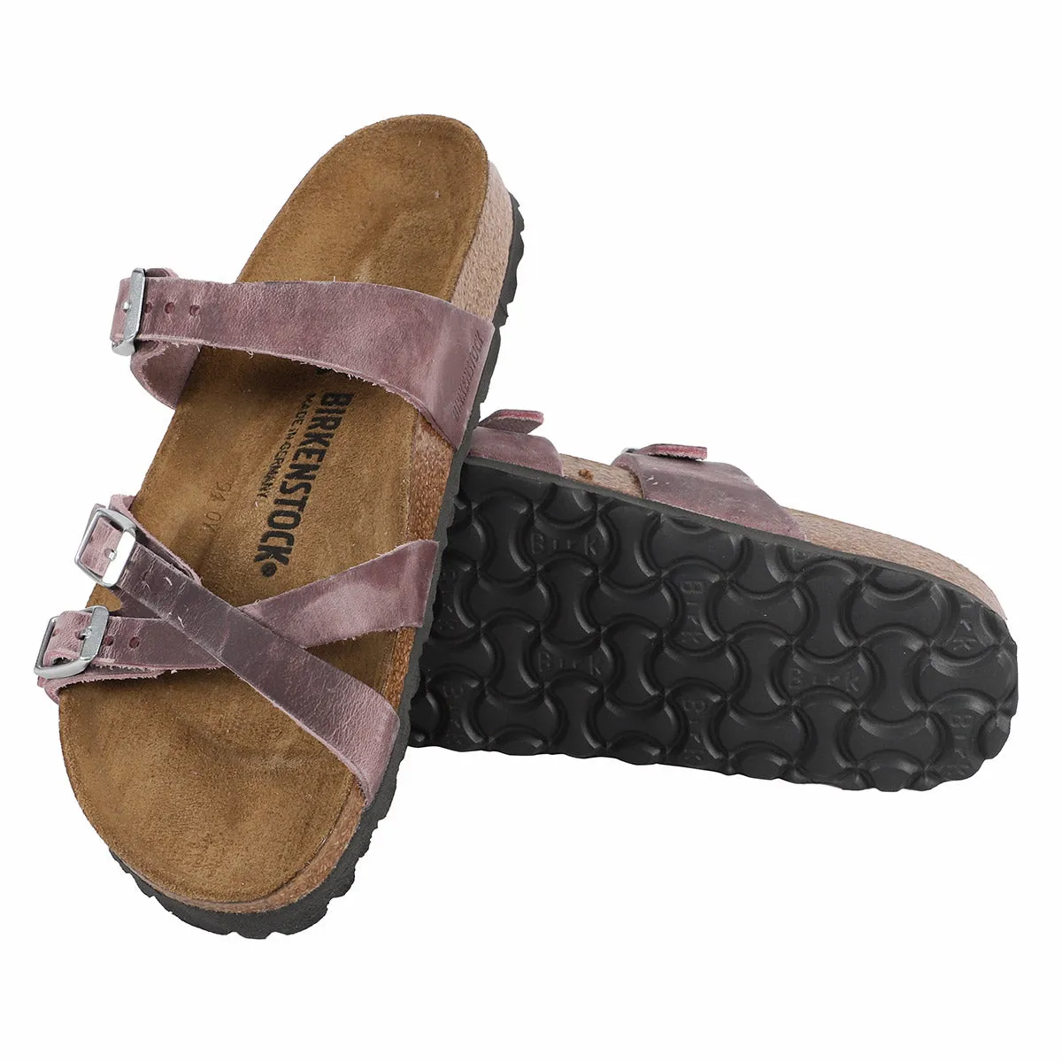 Birkenstock Franca Oiled Leather Sandals