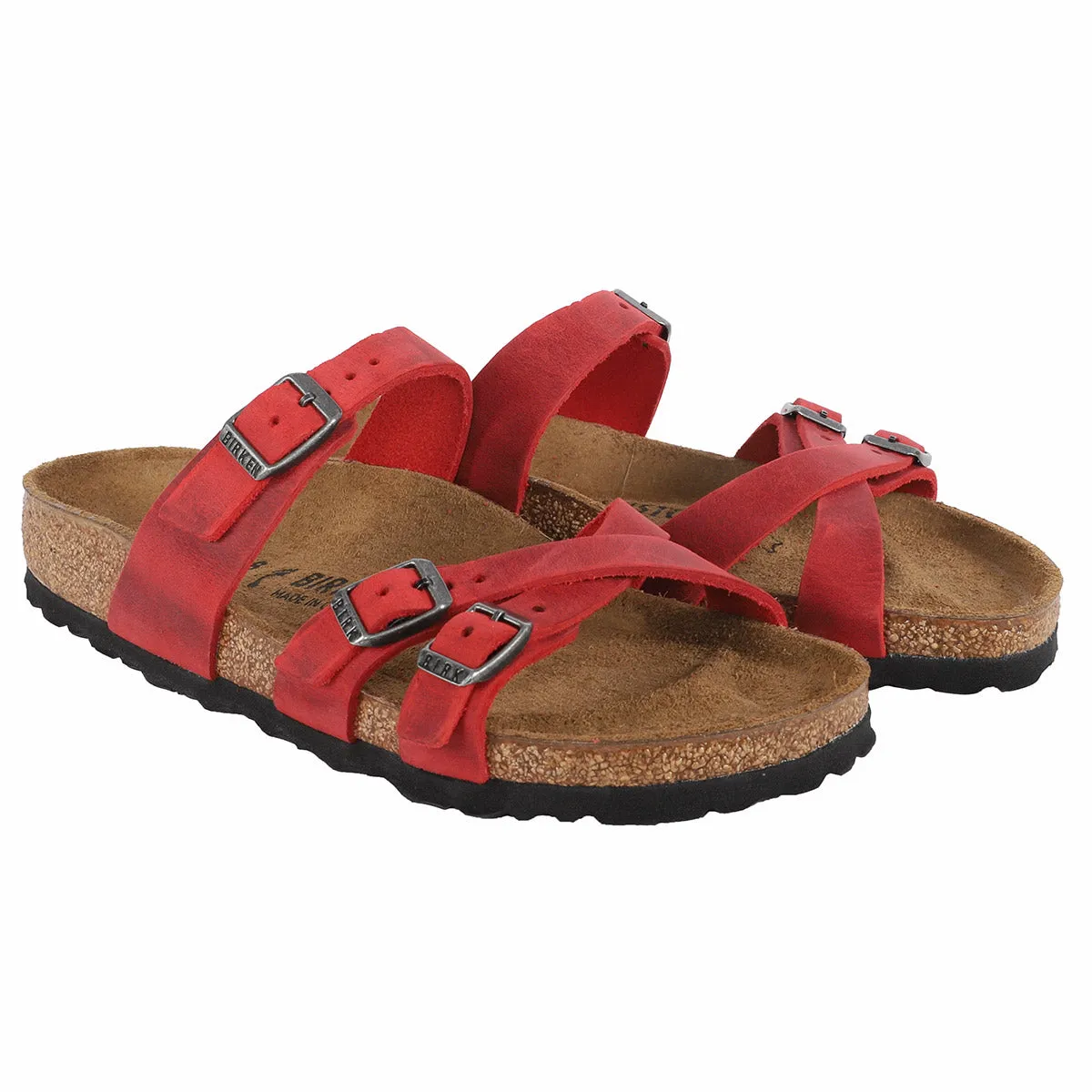 Birkenstock Franca Oiled Leather Sandals