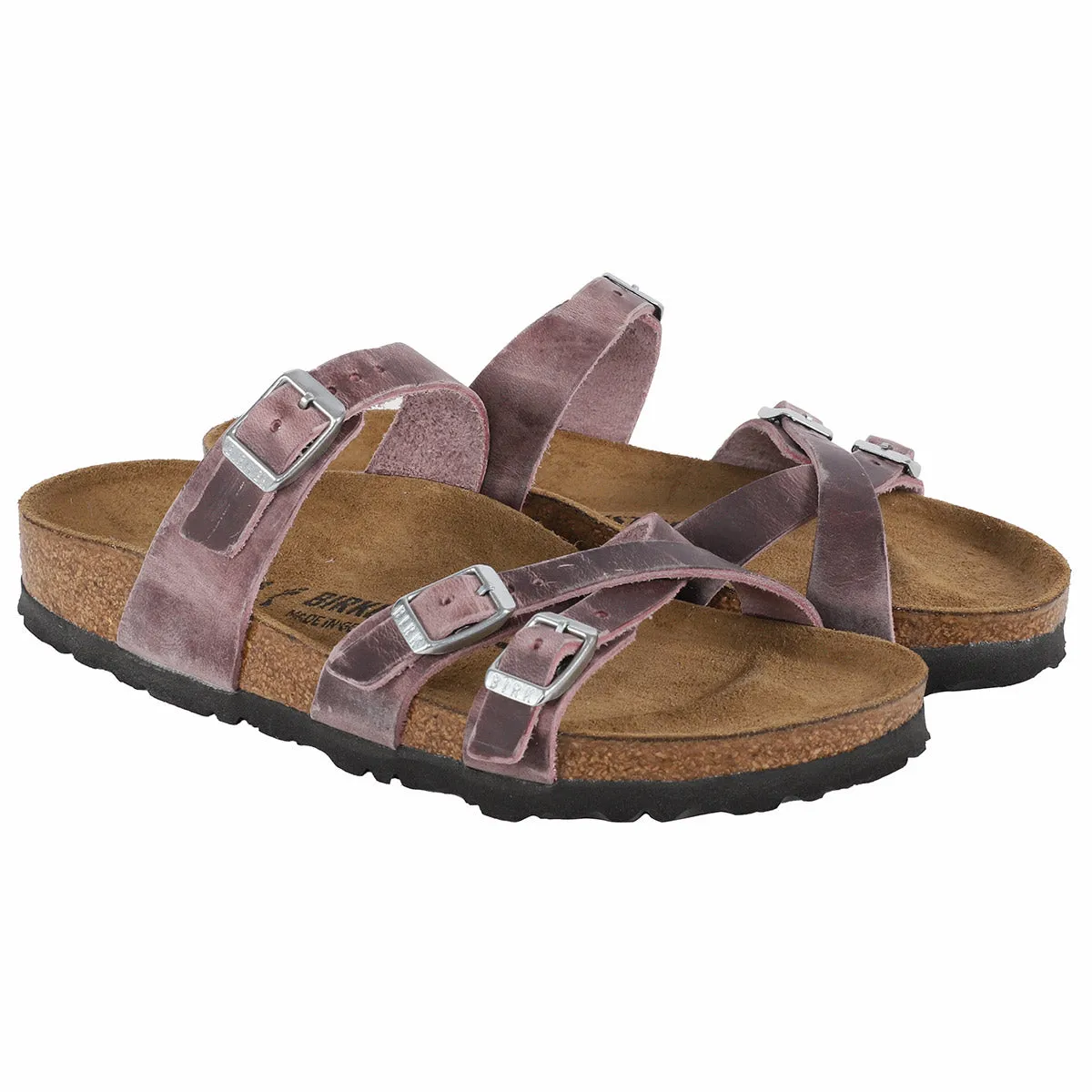 Birkenstock Franca Oiled Leather Sandals