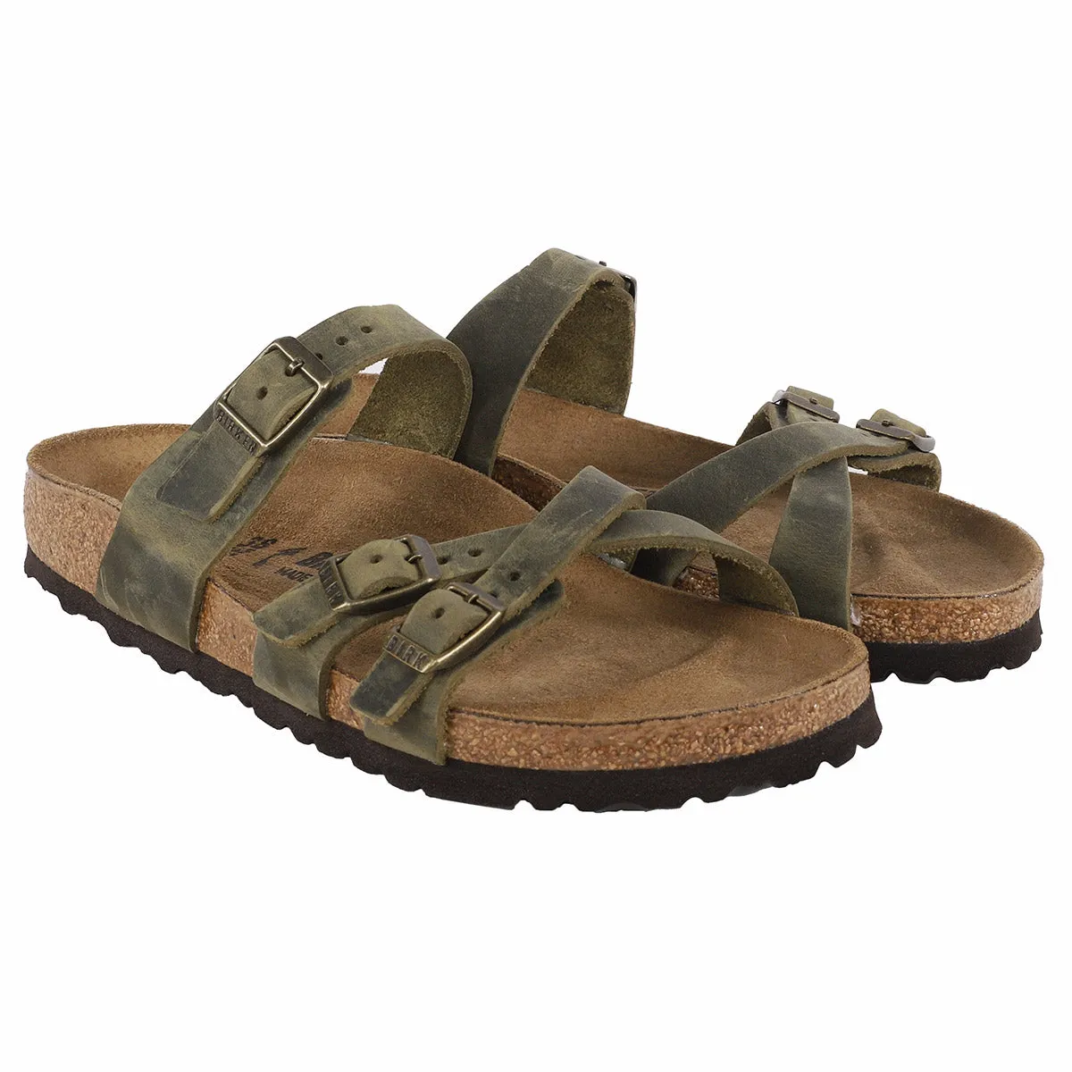 Birkenstock Franca Oiled Leather Sandals