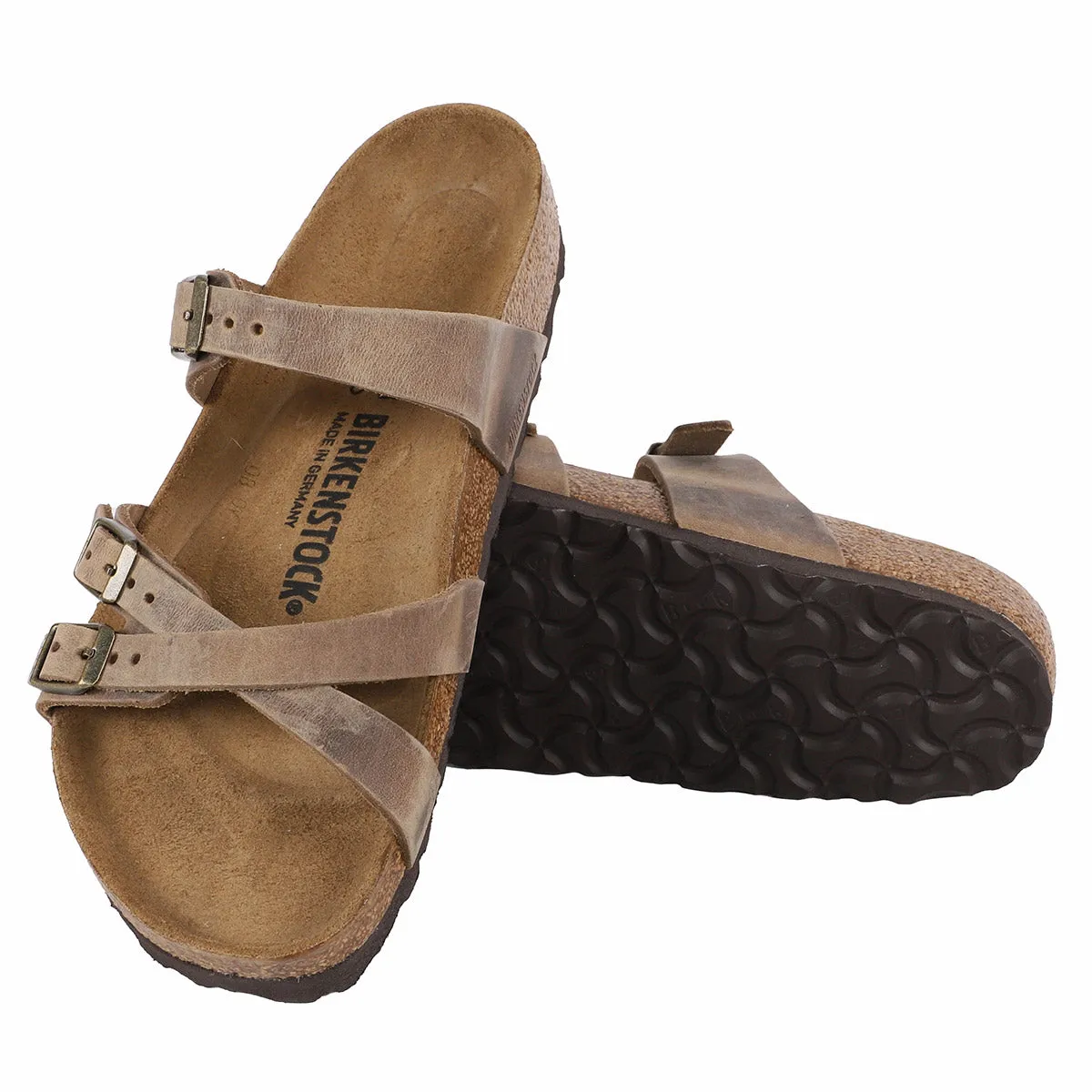 Birkenstock Franca Oiled Leather Sandals