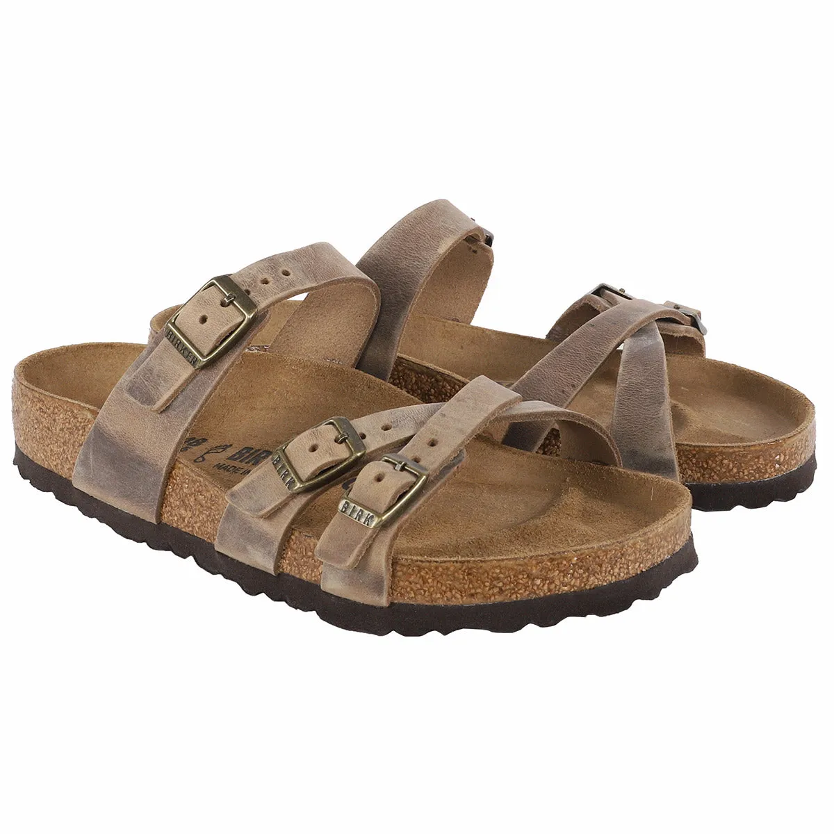 Birkenstock Franca Oiled Leather Sandals