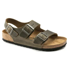 Birkenstock Milano Oiled Leather Sandals