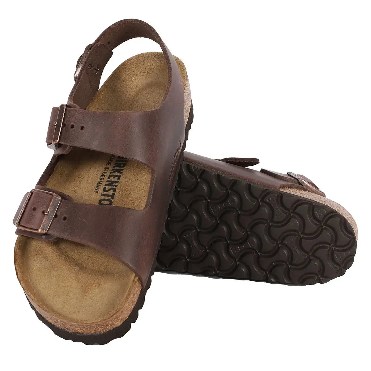 Birkenstock Milano Oiled Leather Sandals