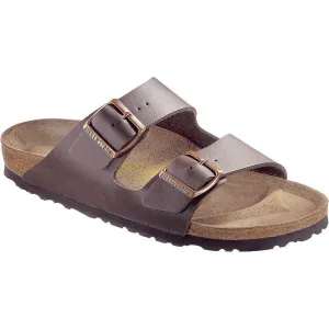 Birkenstock Unisex Arizona Dark Brown Birko-Flor Narrow 51703