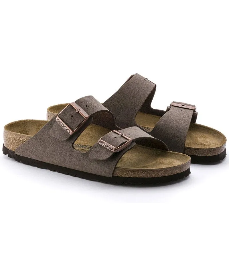 Birkenstock Womens Arizona Soft Footbed Mocha Slip On Sandal - 151183