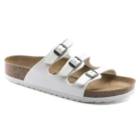 Birkenstock Women's Florida - White Birko-Flor