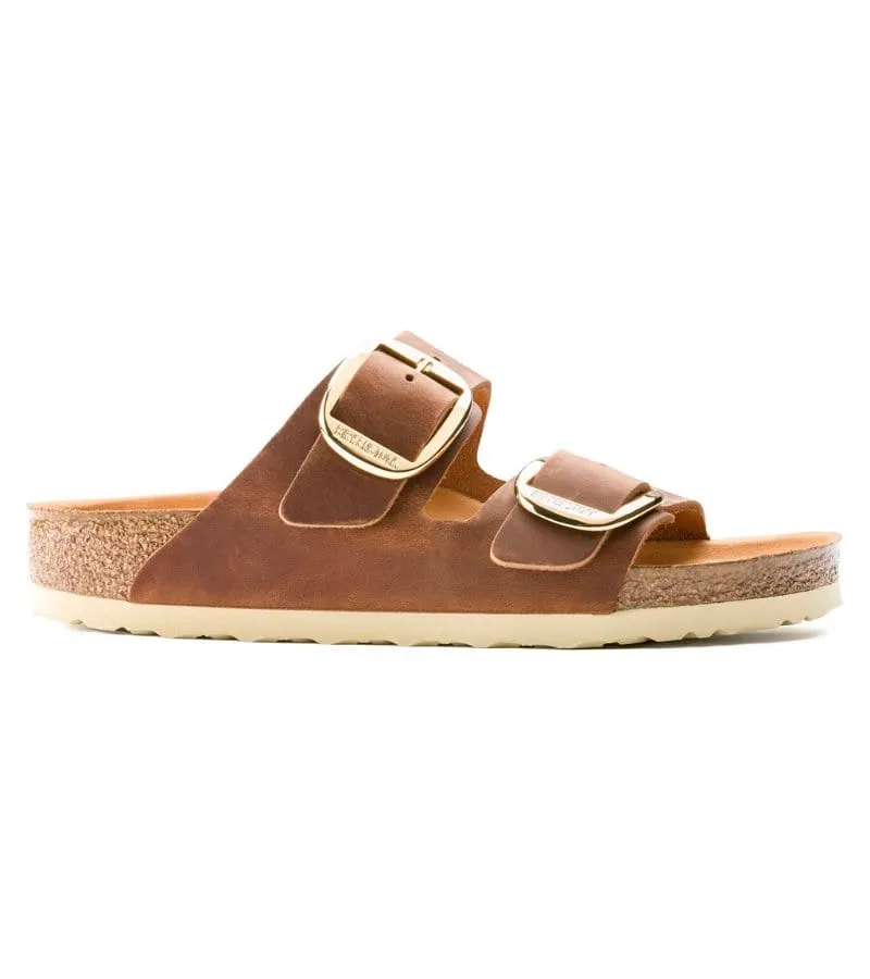 Birkenstock Womens Tan Arizona Oiled Leather Sandal - 1011073