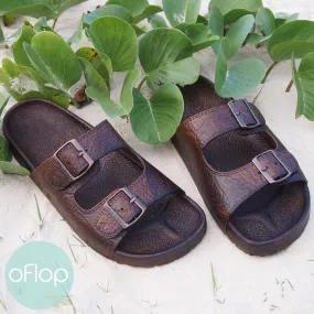 Brown Buckle Jandals ® - Pali Hawaii Hawaiian Jesus Sandals