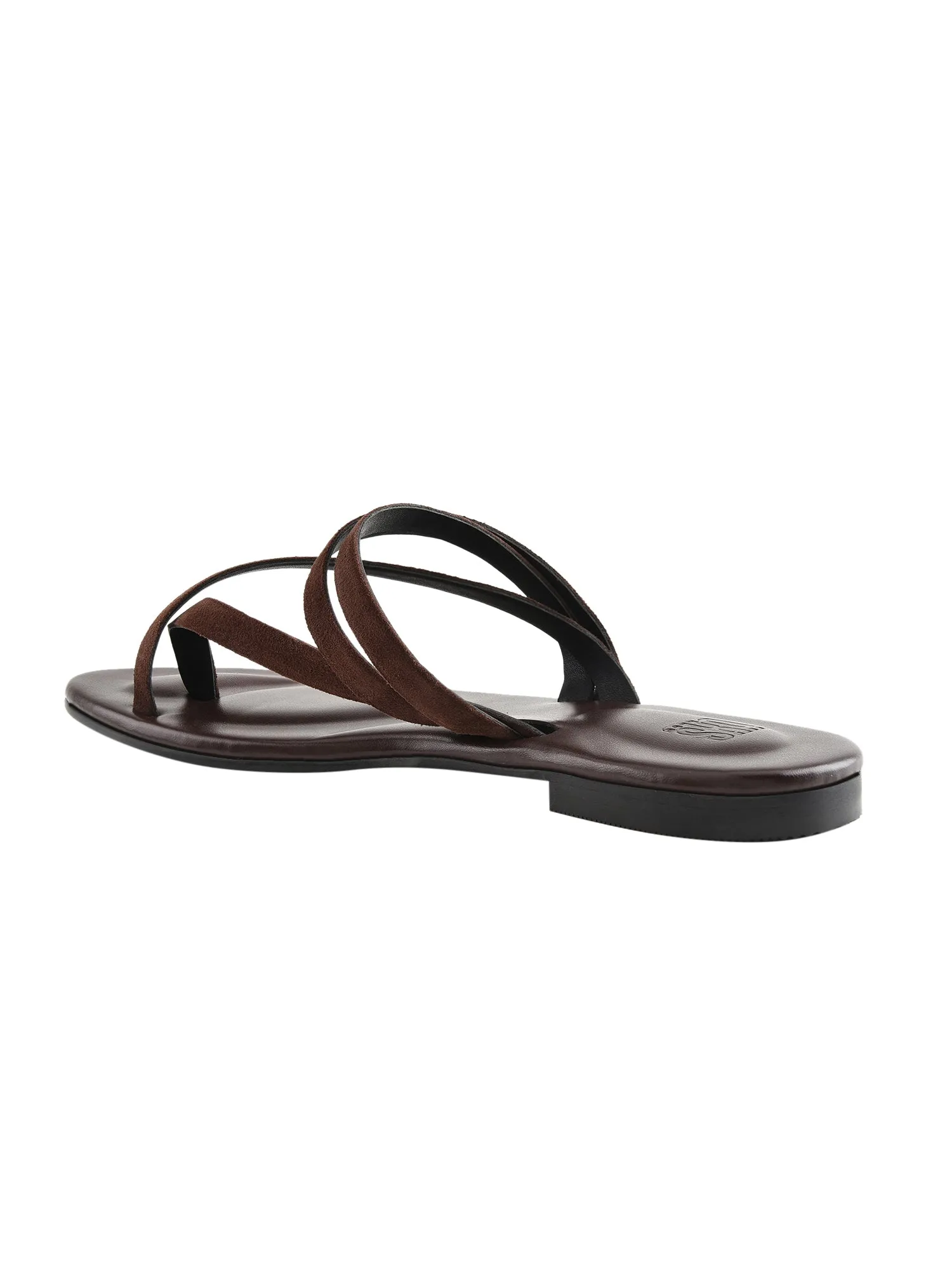 Brown Strappy Sandals For Women