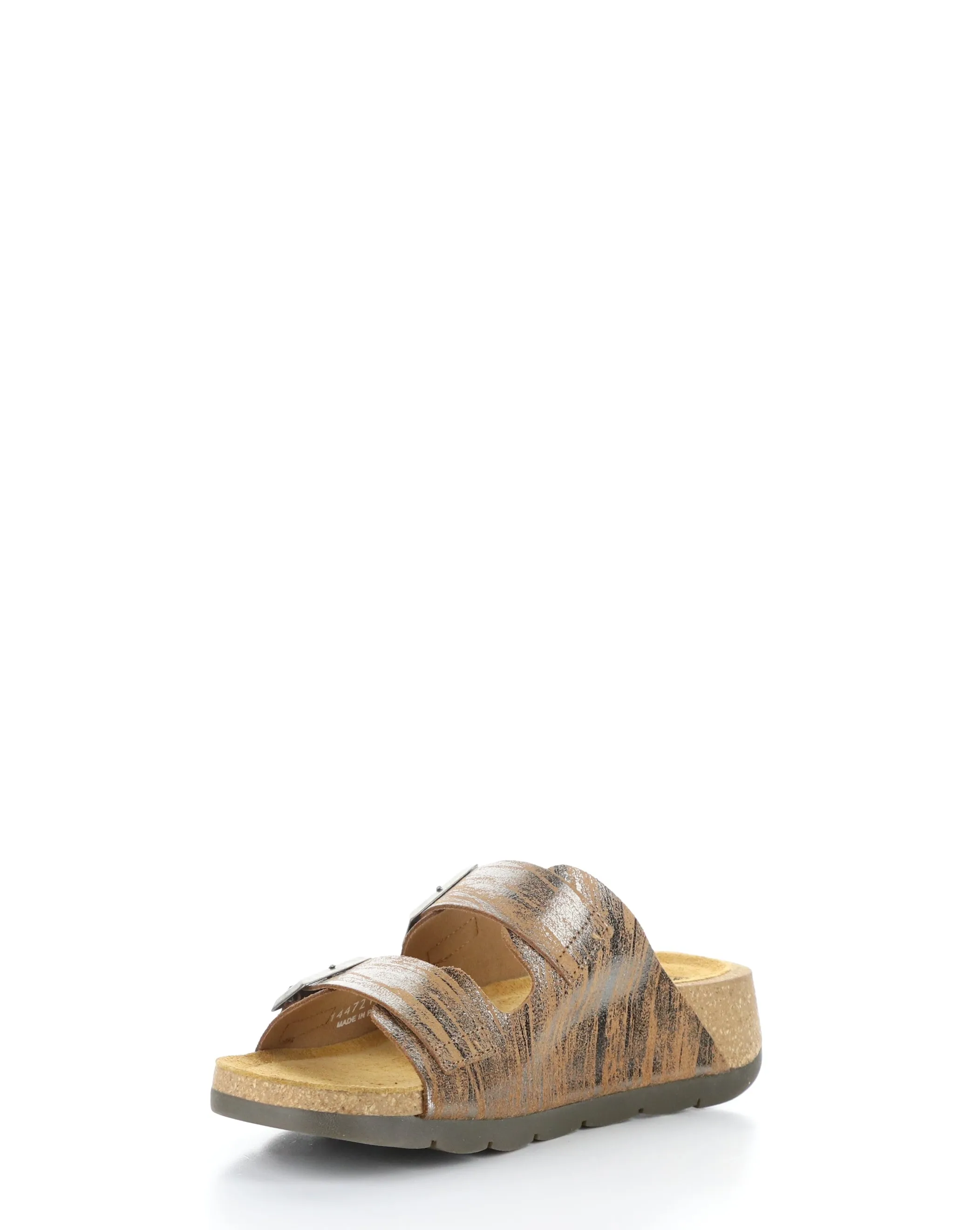 CAJA721FLY 018 COGNAC Slip-on Sandals