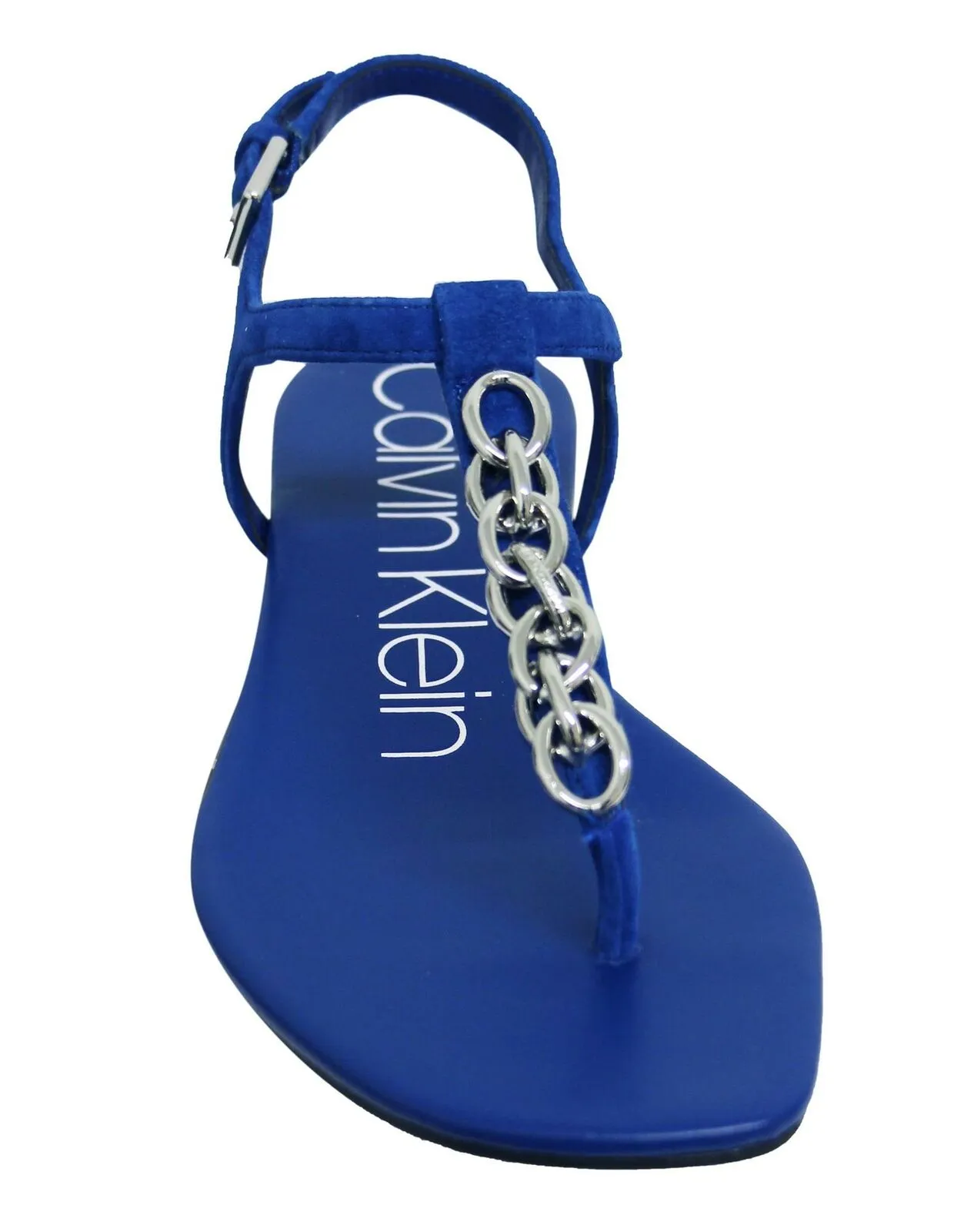 Calvin Klein Silva Womens Blue Sandals