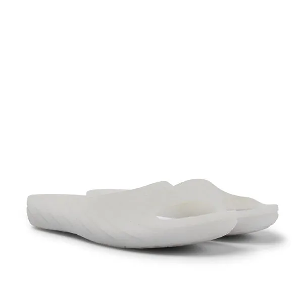 Camper Wabi white monomaterial sandals for women   