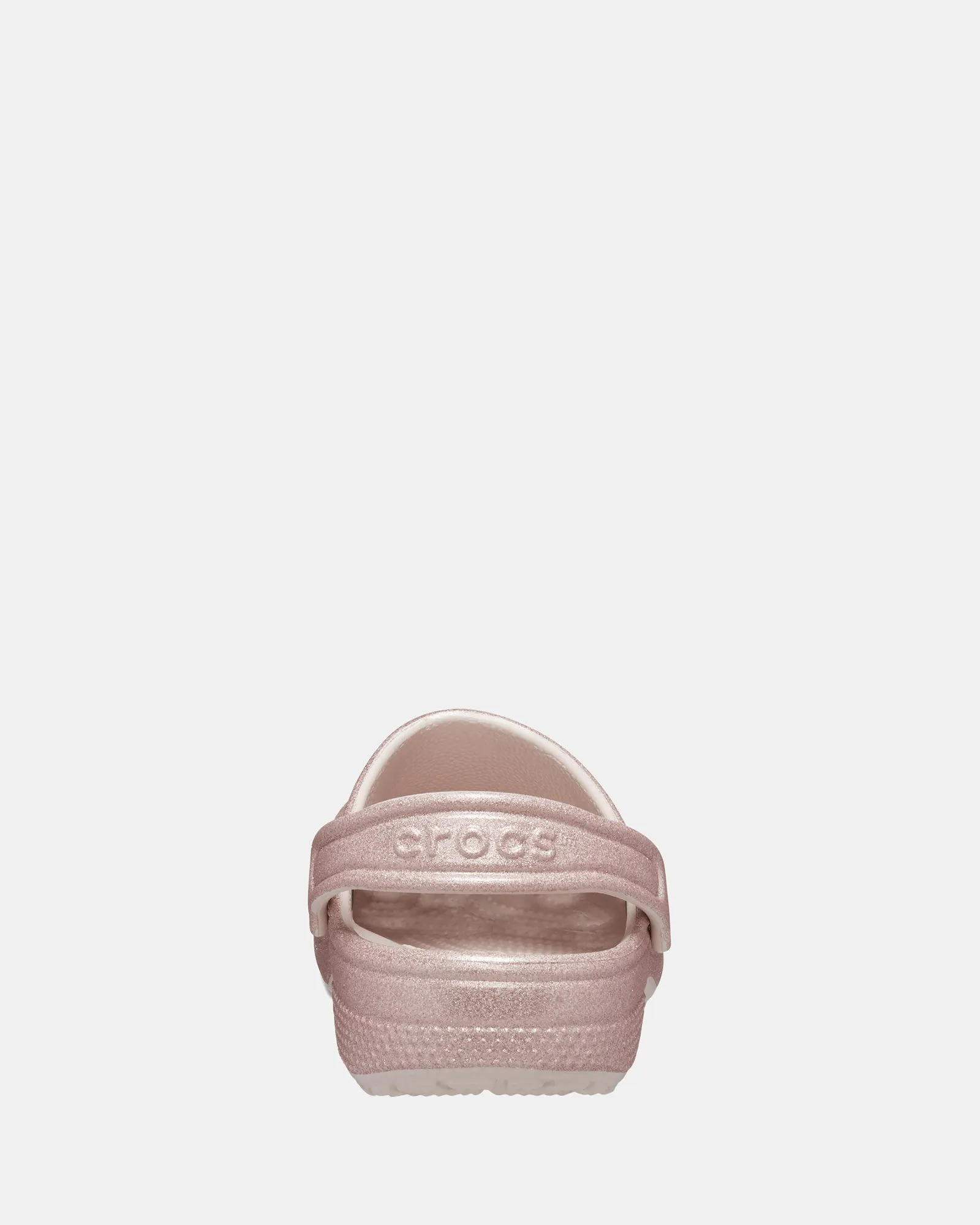 Classic Glitter Clog Infant Quartz