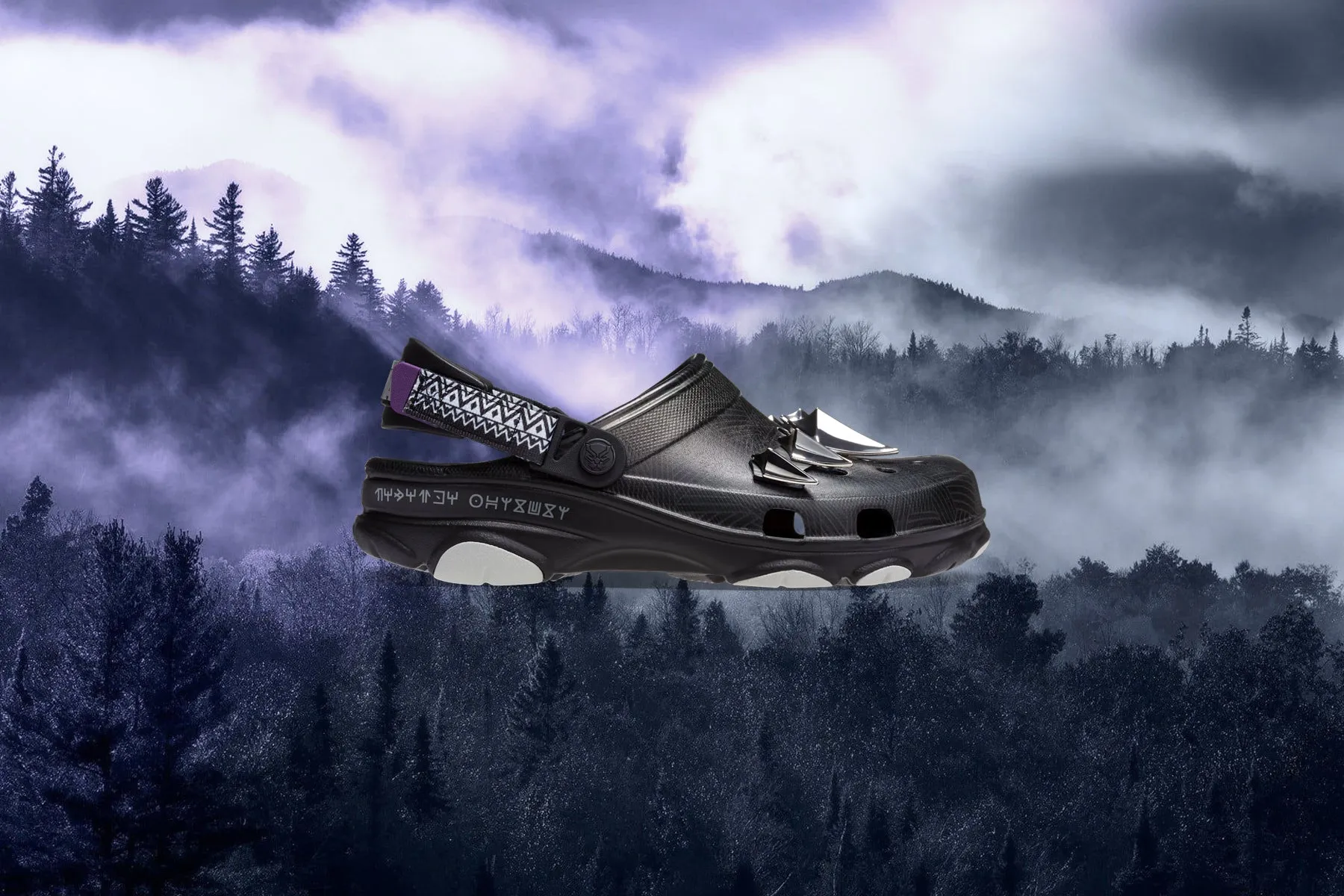 Crocs x Black Panther 2 All Terrain Clog - Black